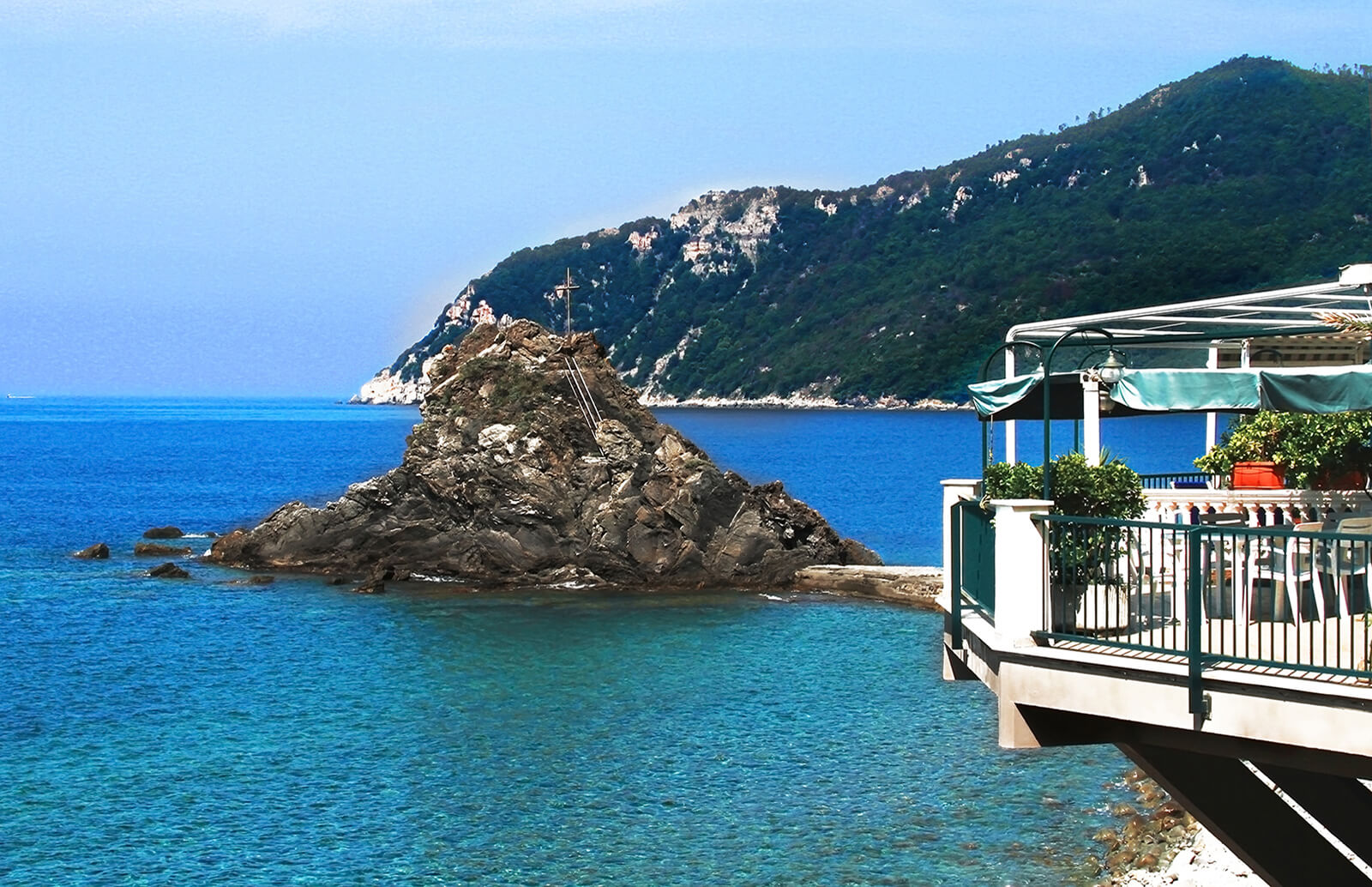 Asseu scoglio vista mare